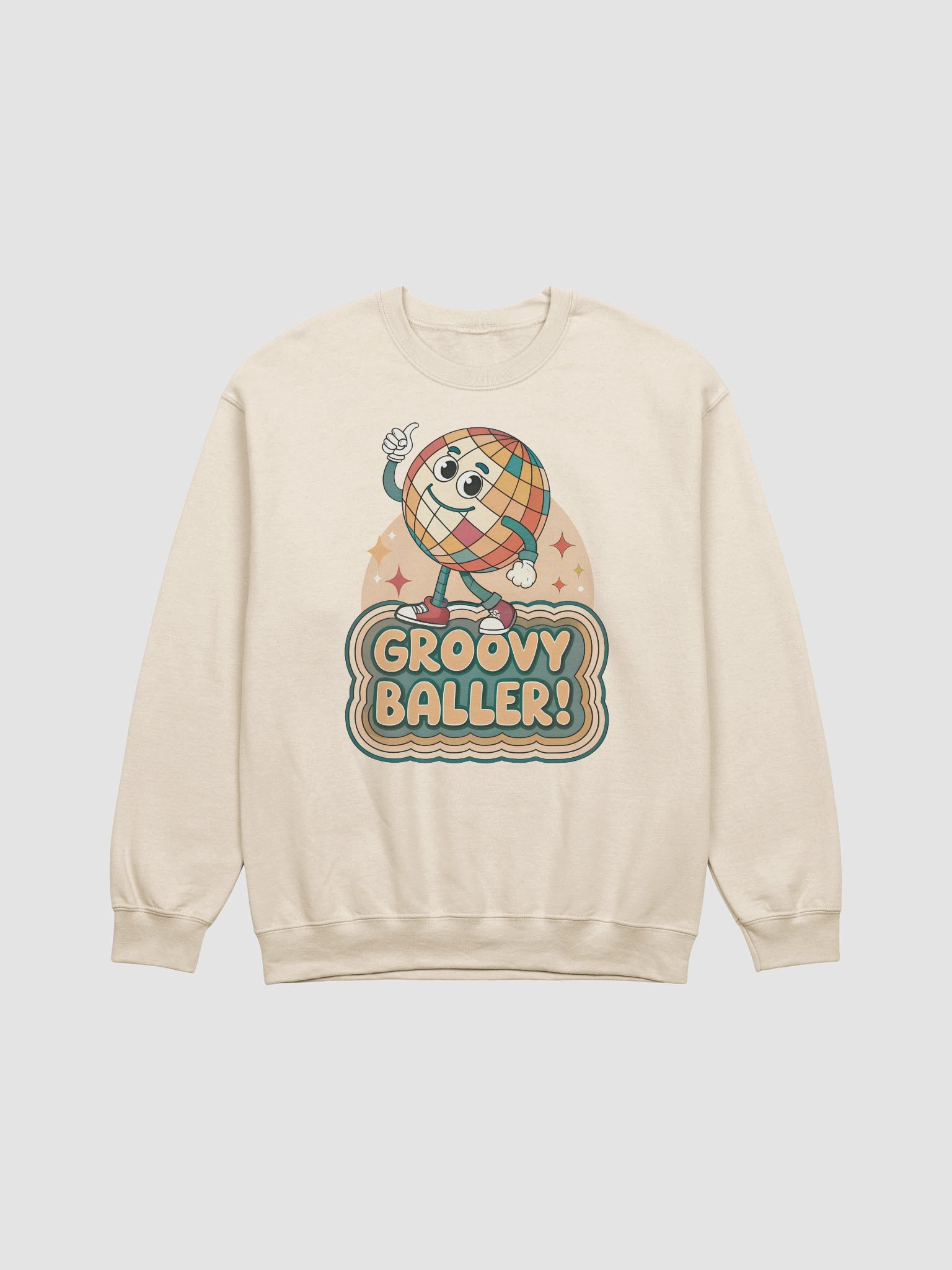 Groovy Baller Crewneck Sweatshirt product image (2)