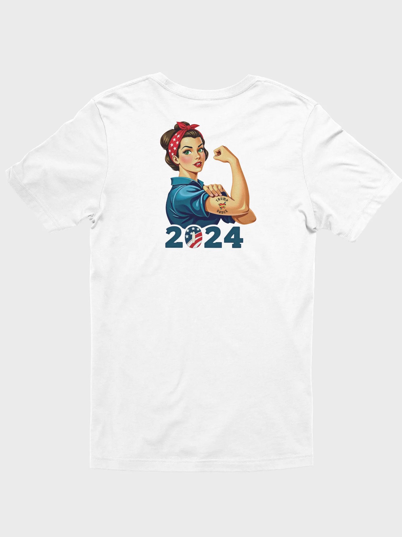 Trump Vance - Iconic Rosie the Riveter Tribute T-Shirt product image (2)