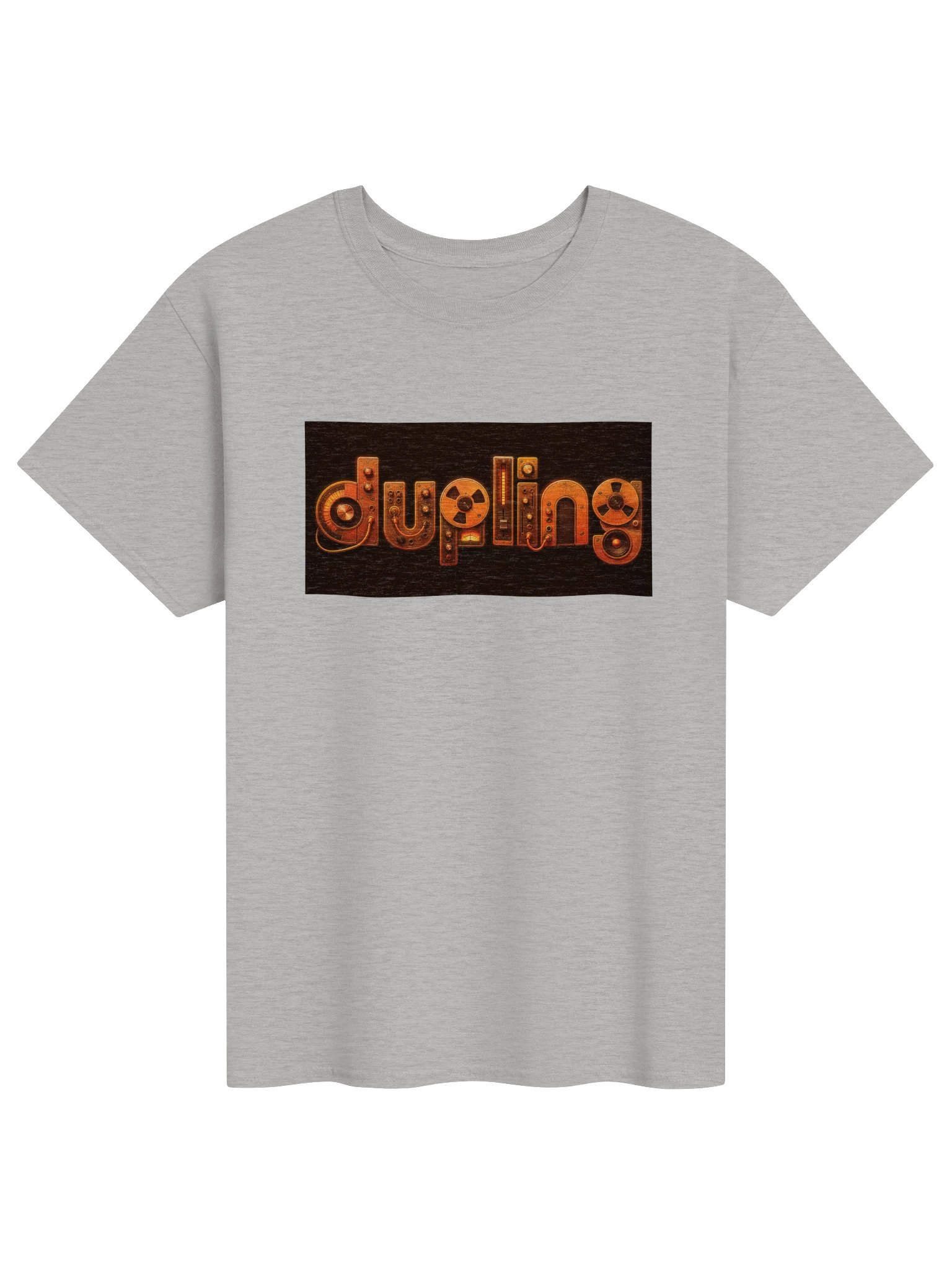 dupling Gear Letters Tee (Sport Grey) product image (1)
