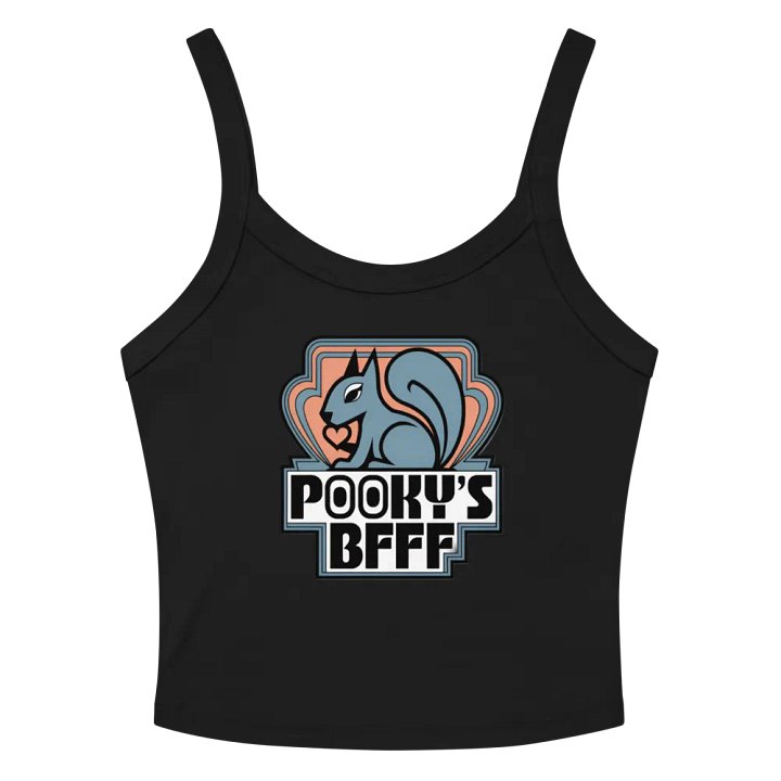 Pooky's BFFF (best firiend fucking forever) Micro-Rib Tank Top product image (2)