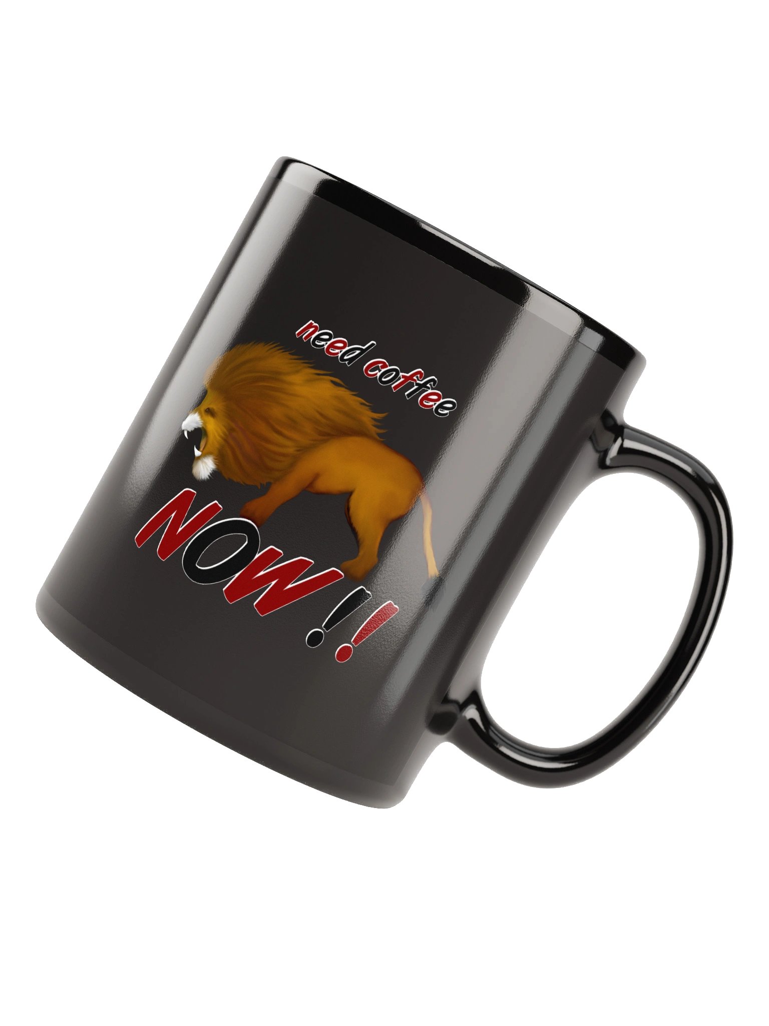 Black Glossy Mug product image (12)