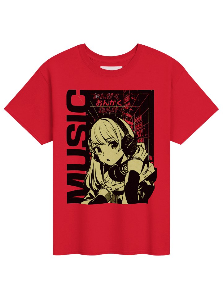 "Music" ANIME Graphic T-Shirt | Japanese | Unisex Otaku Graphic Shirt product image (1)