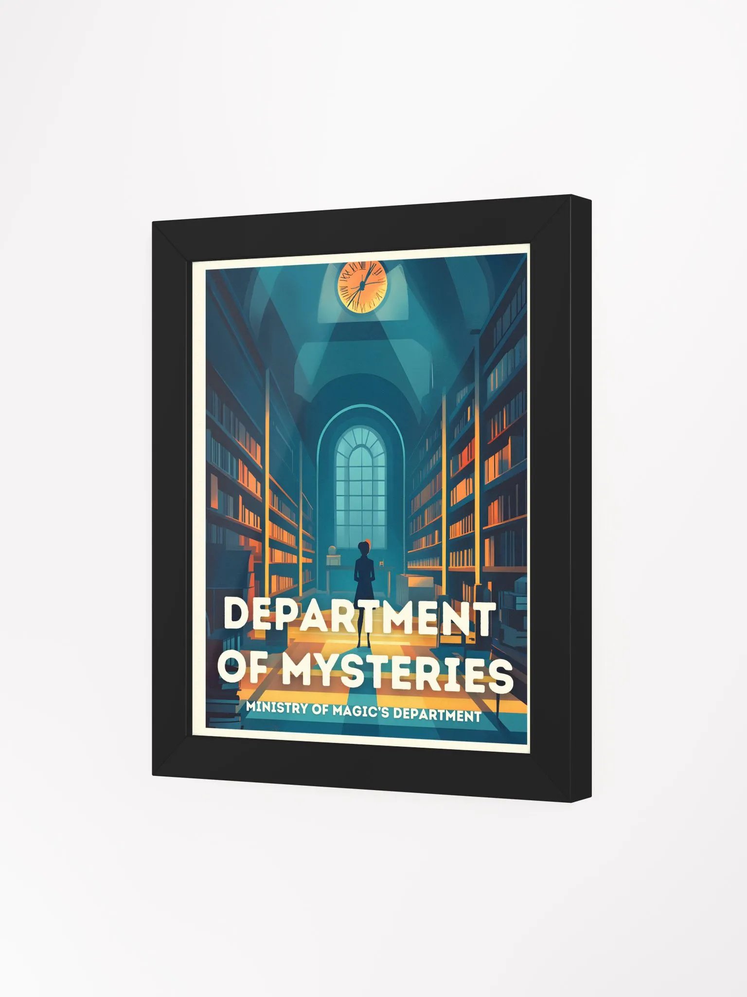 The Department of Mysteries Vintage Travel Poster product image (3)