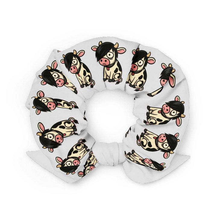 Melancholy cow All-Over Print Scrunchie product image (2)