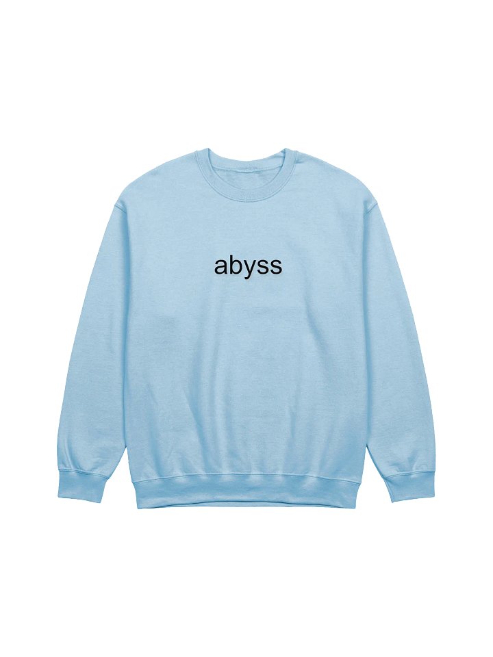 "ABYSS" Crewneck (Blue) product image (1)