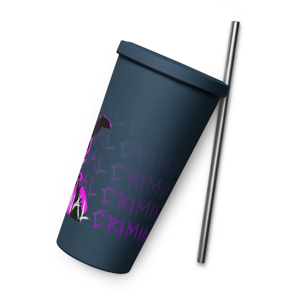 CRIMINAL - Eco-Friendly Tumbler! product image (8)