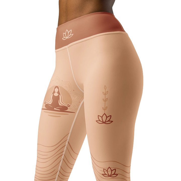 Leggings de Yoga de Cintura Alta – Diseño Integral (All-Over Print) product image (2)