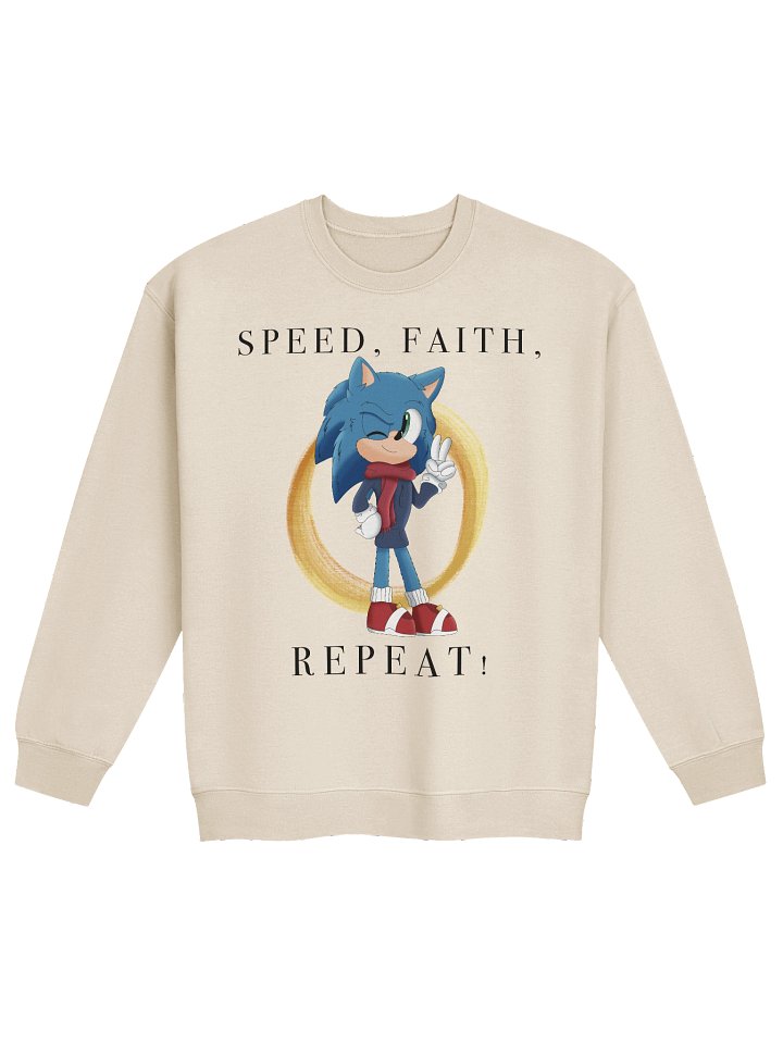 Speed, Faith, Repeat Sweatshirt product image (1)