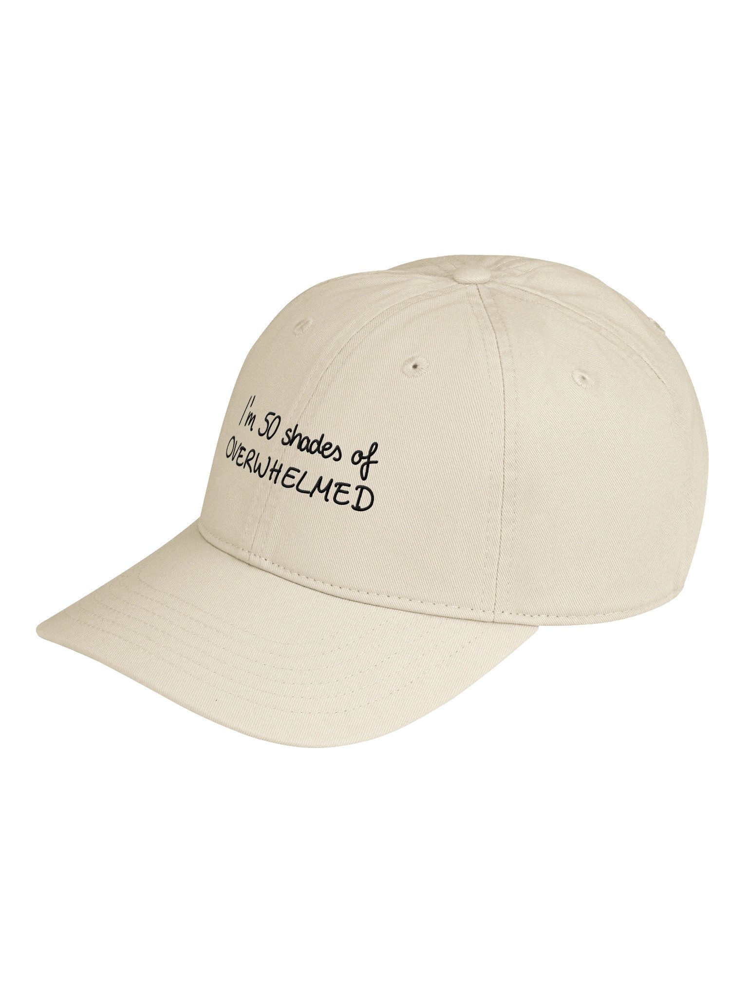Overwhelmed - Organic Hat, Light product image (3)