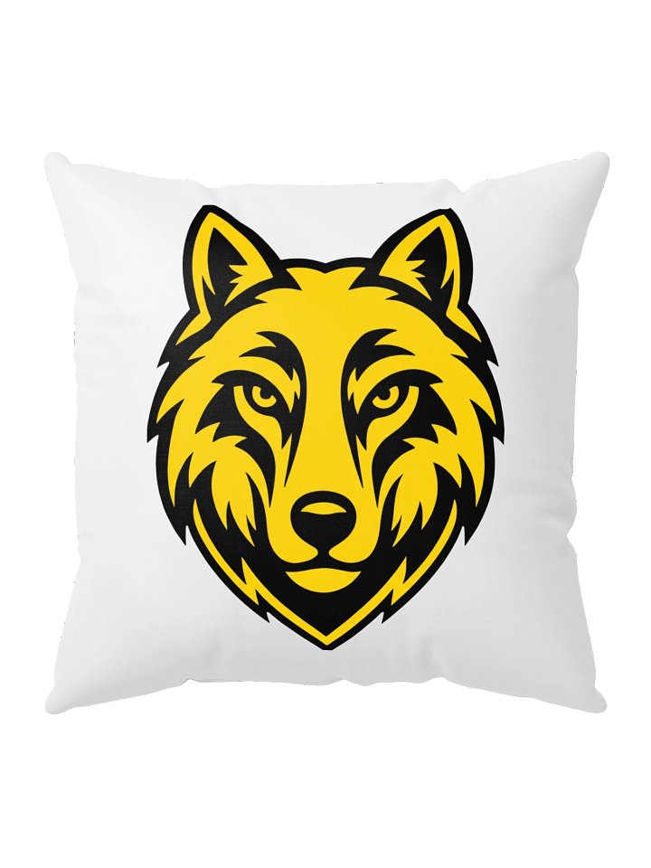 Katy Wolf Pack Pillow (wolf head) product image (1)