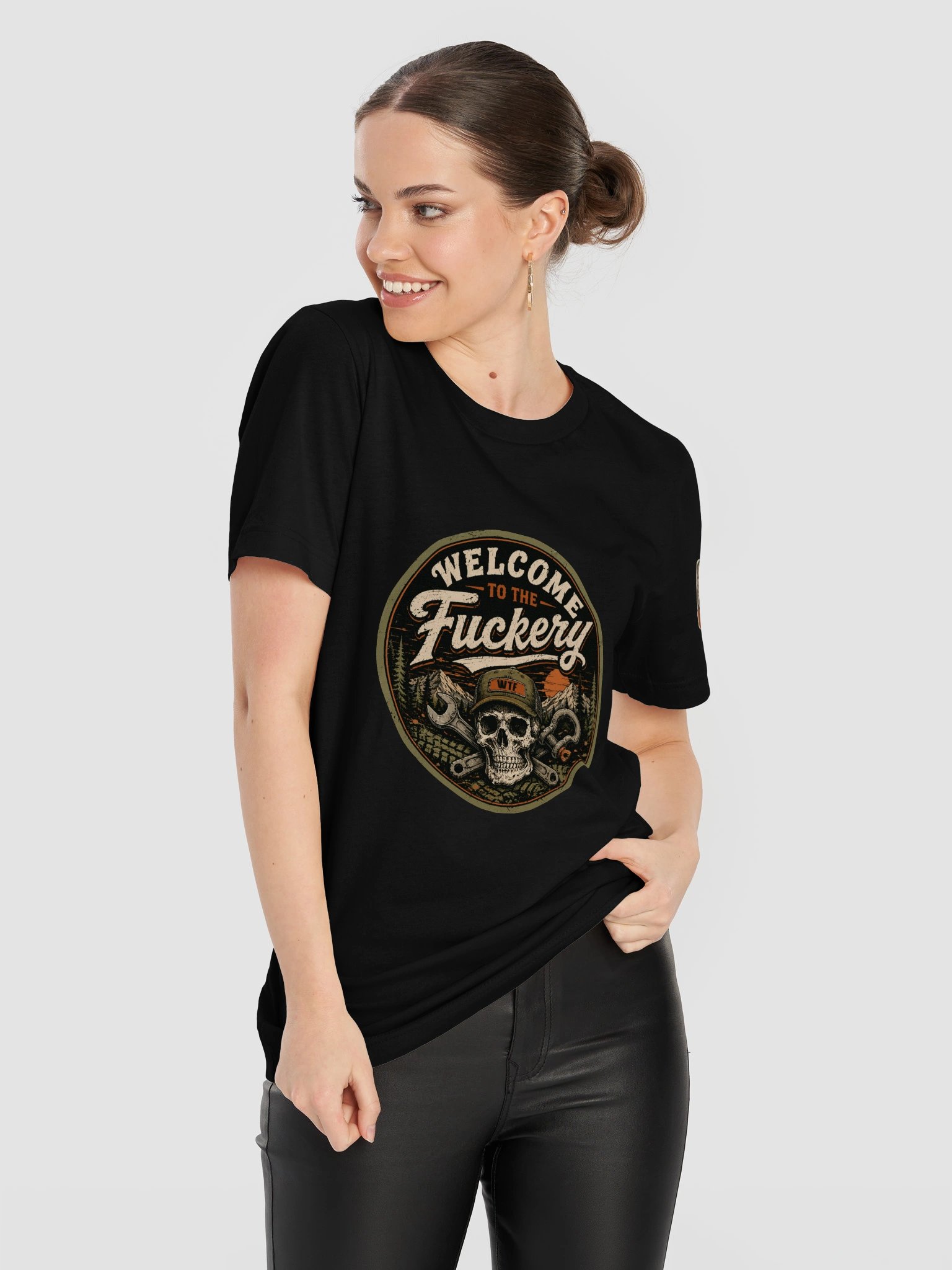 Unisex t-shirt with Welcome to the Fuckery (Version 4) product image (10)