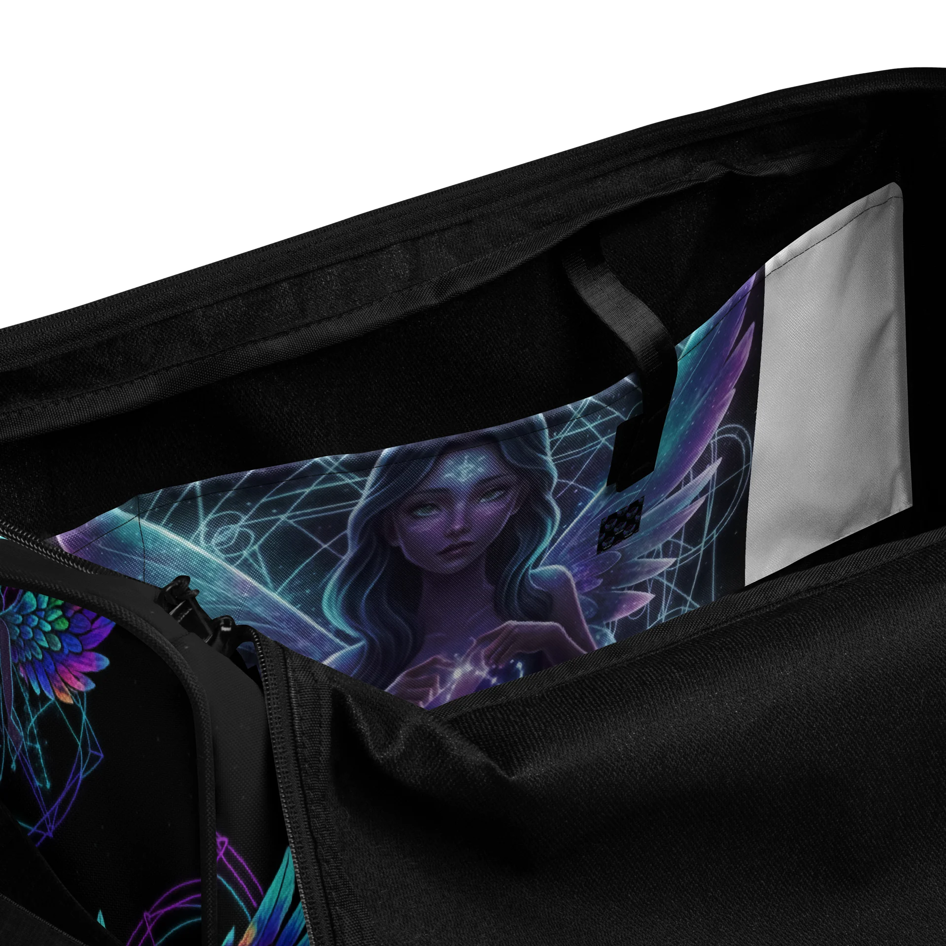 Nebula Weaver All-Over Print Duffle Bag product image (6)