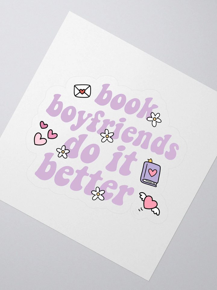 Book Boyfriends Sticker product image (2)
