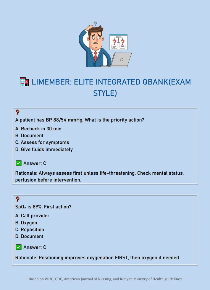 LIMEMBER: Nursing Guide + NCLEX Cheat Sheet Bundle product image (6)