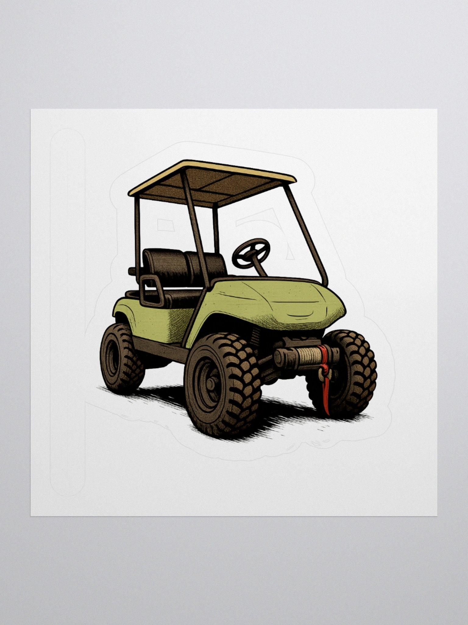 OFF-ROAD Golf Cart Sticker product image (2)