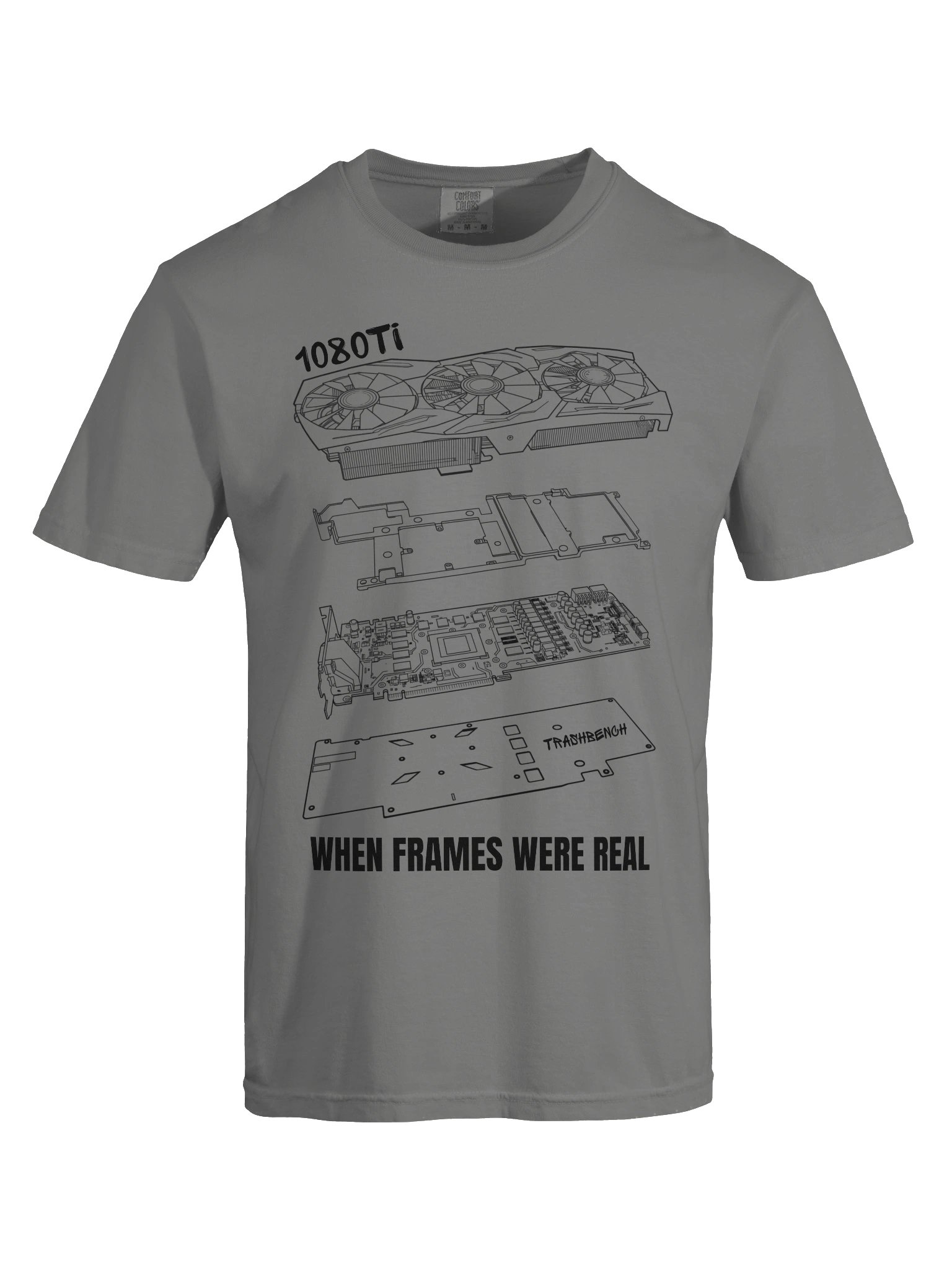 1080 Ti Strix — When Frames Were Real Tee product image (27)