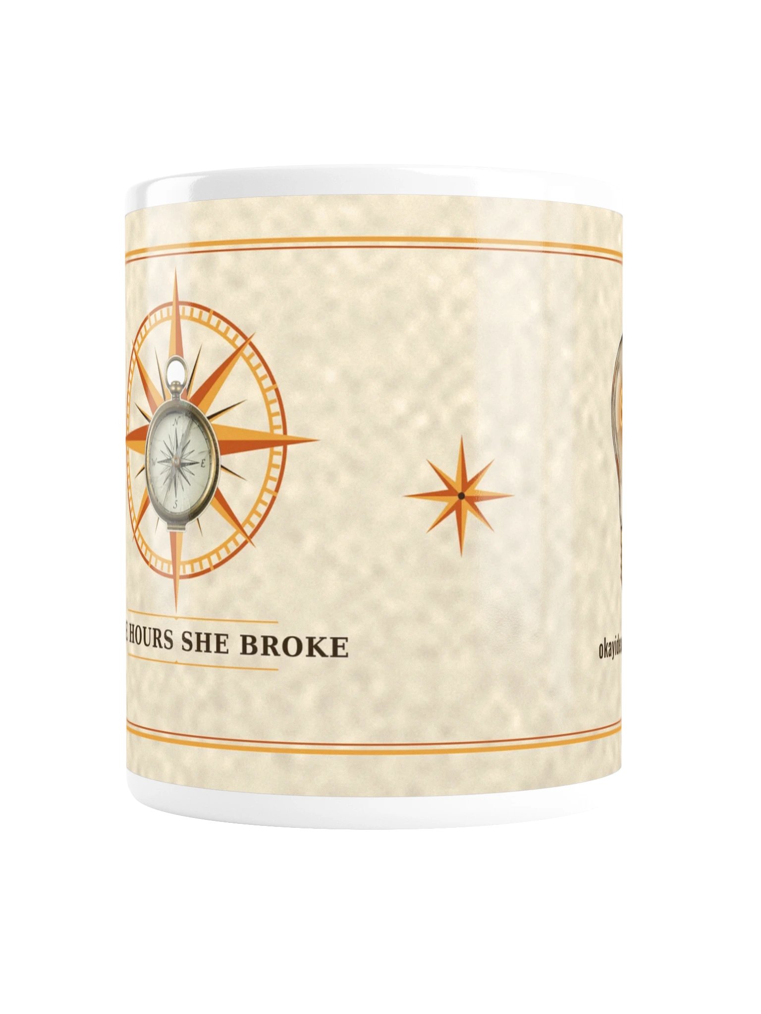 The Hours She Broke — Mug (White Glossy) product image (2)