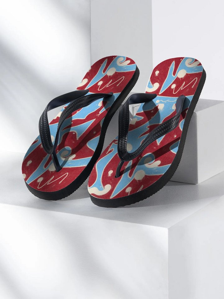 Abstract #9001 Flip Flops product image (1)