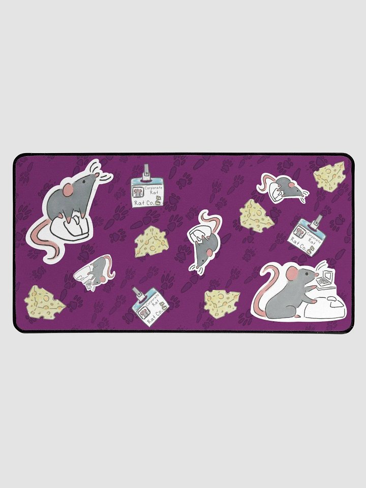 Corporate Rat Desk Mat- Magenta product image (1)