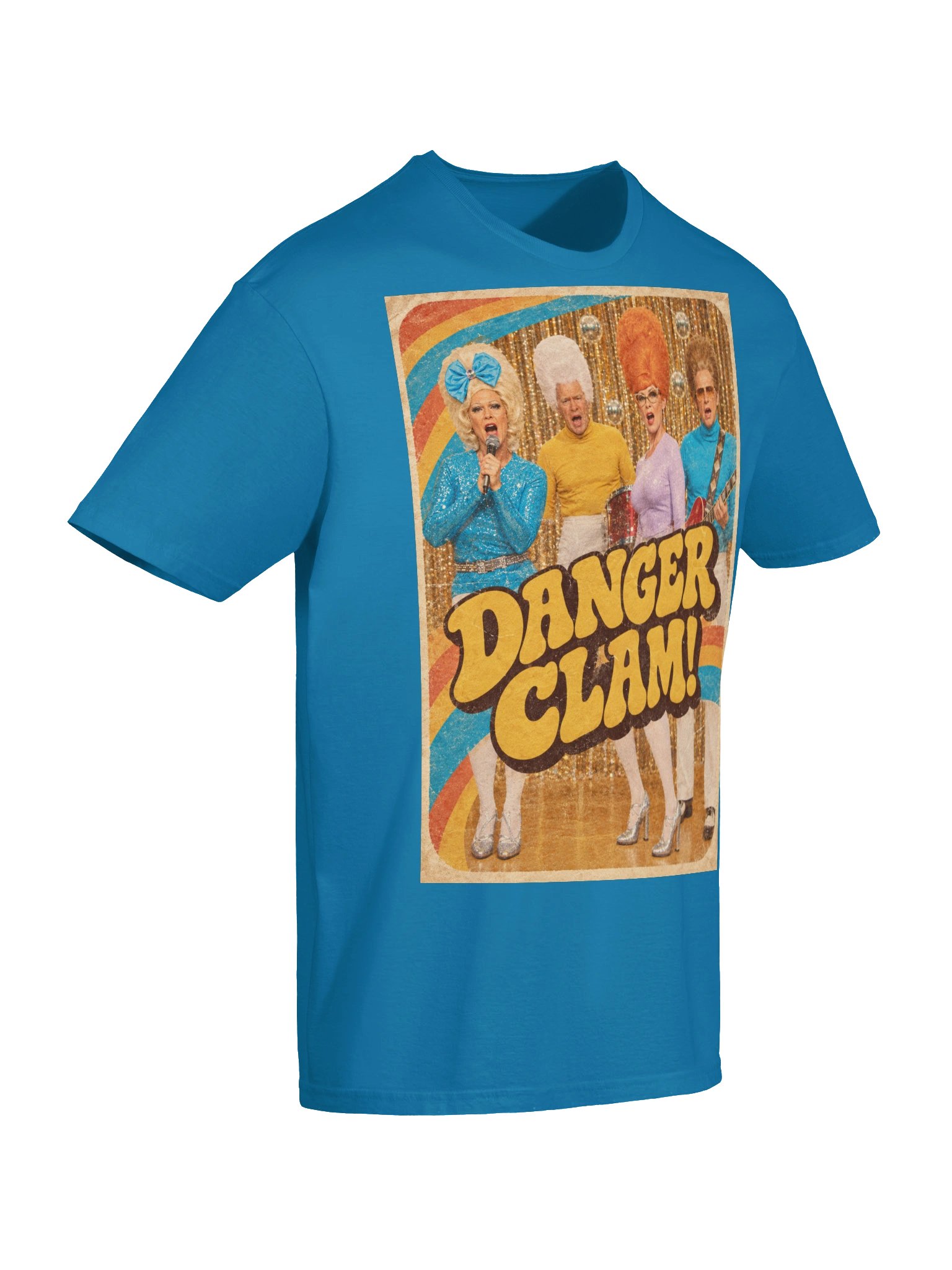 DANGER CLAM! | VINTAGE EDITION | The Official Retro Flux TV T-Shirt | Gildan Unisex Softstyle product image (56)