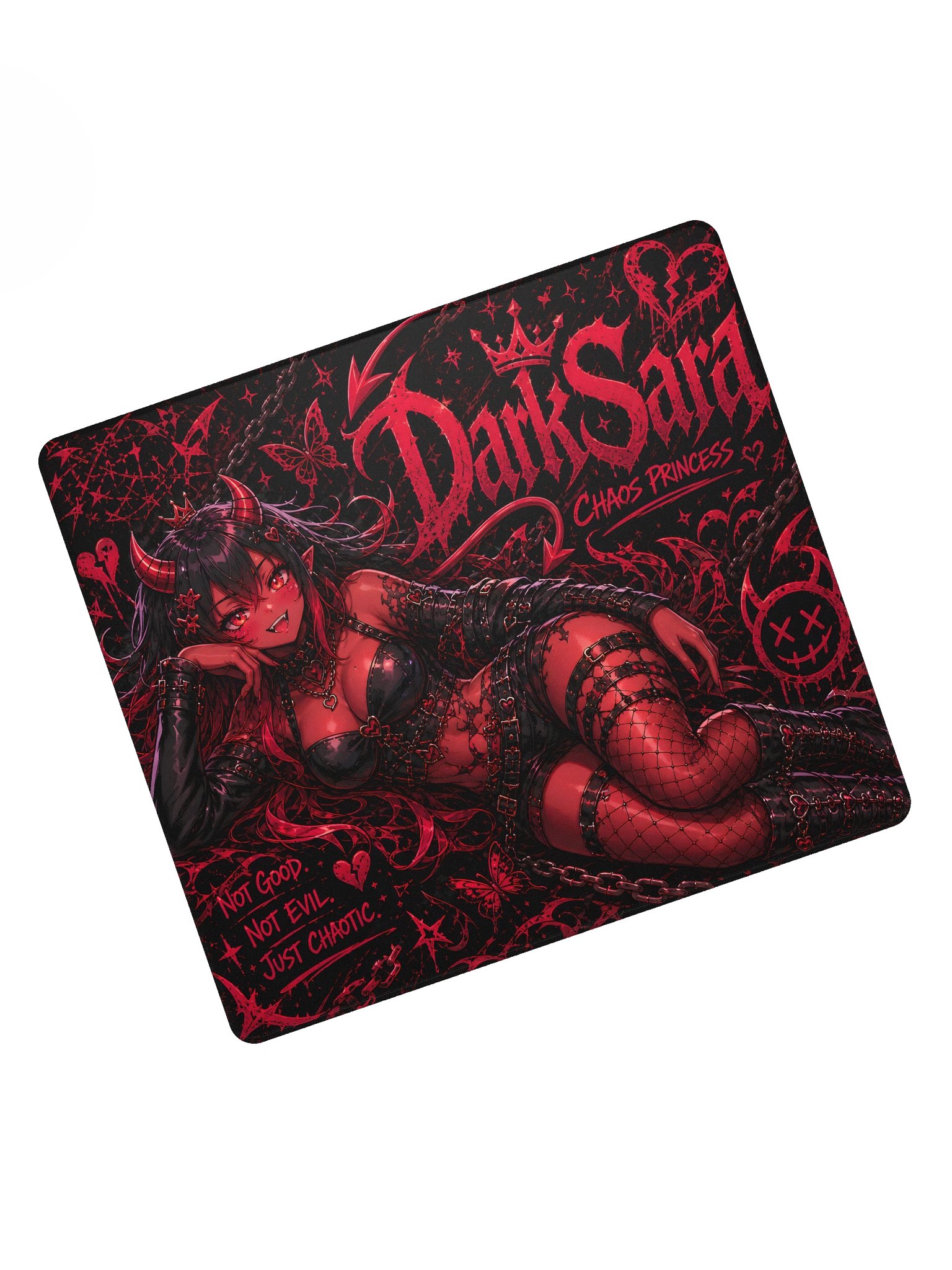 DarkSara Chaos Princess Gaming Mouse Pad product image (5)