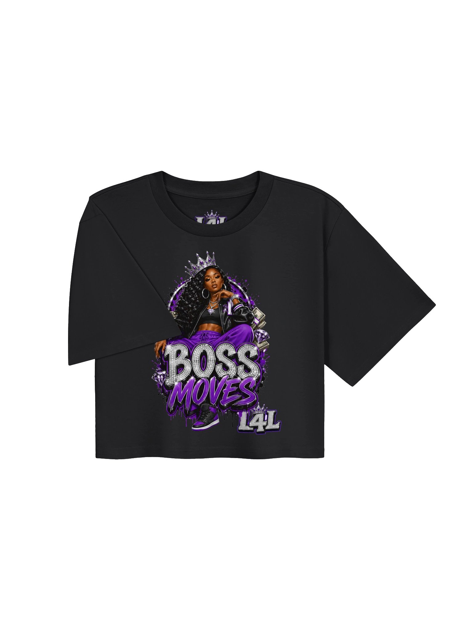 Boss Moves Women’s Classic Crop Tee product image (3)