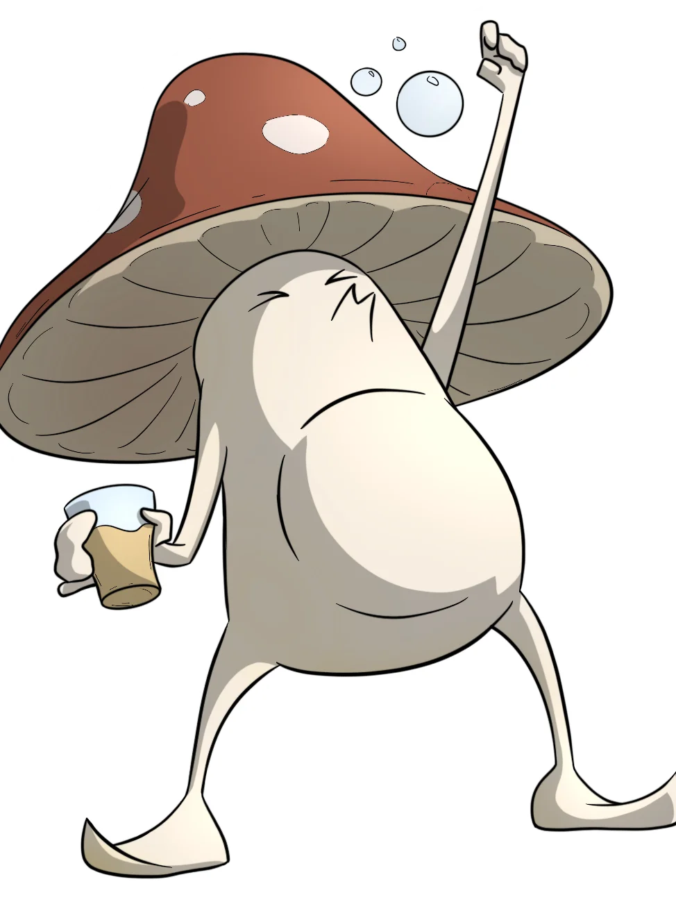 Drunk Mushroom 2” Sticker product image (1)