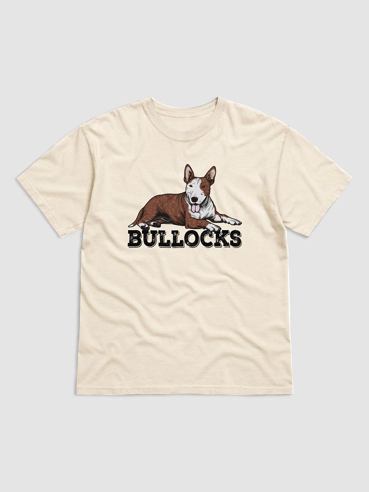 Bullocks T-Shirt of a Bull Terrier (Brindle) | Funny T-Shirt for Bull Terrier Paw-rents product image (1)