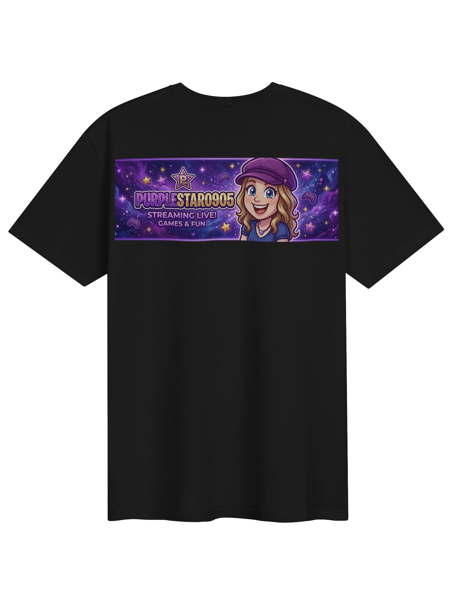 Star & Moon Gaming Logo Tee product image (2)