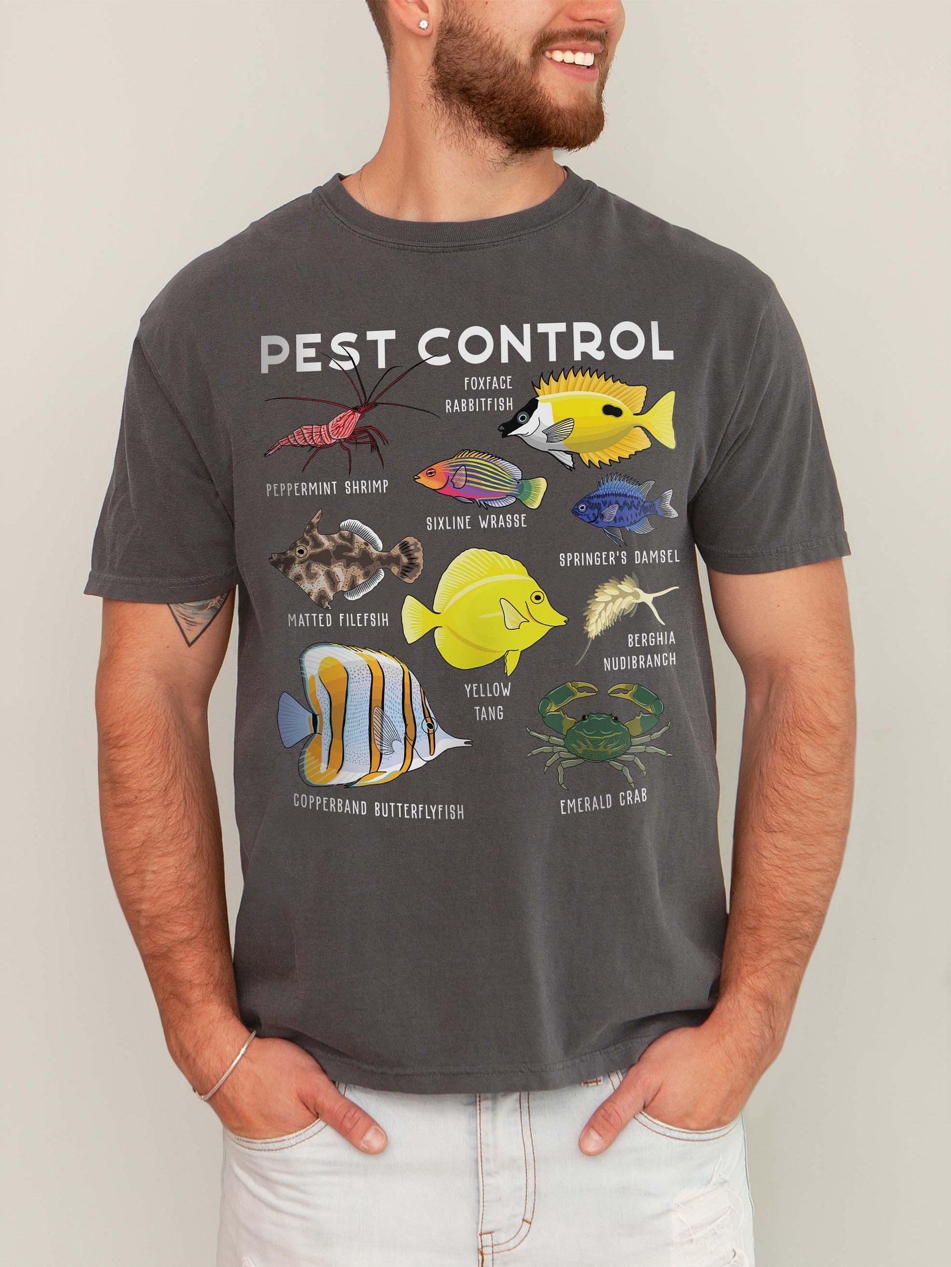 Pest Control T-Shirt for Reef Aquarium Lovers product image (2)