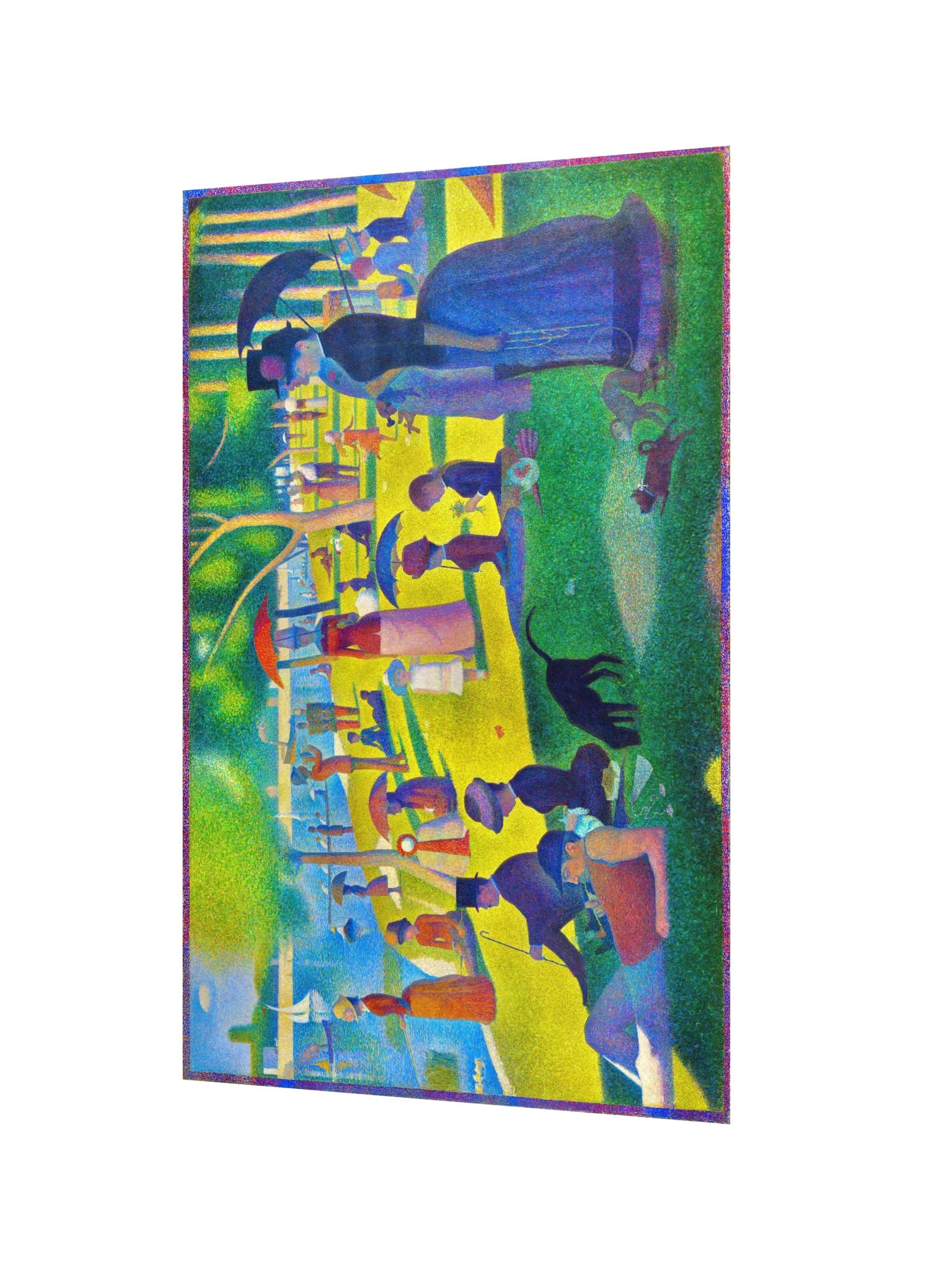 A Sunday Afternoon on the Island of La Grande Jatte — Large Poster product image (2)