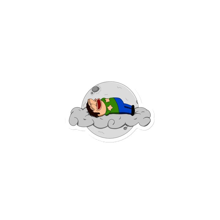 Mijo on Clouds Die-Cut Magnet product image (1)