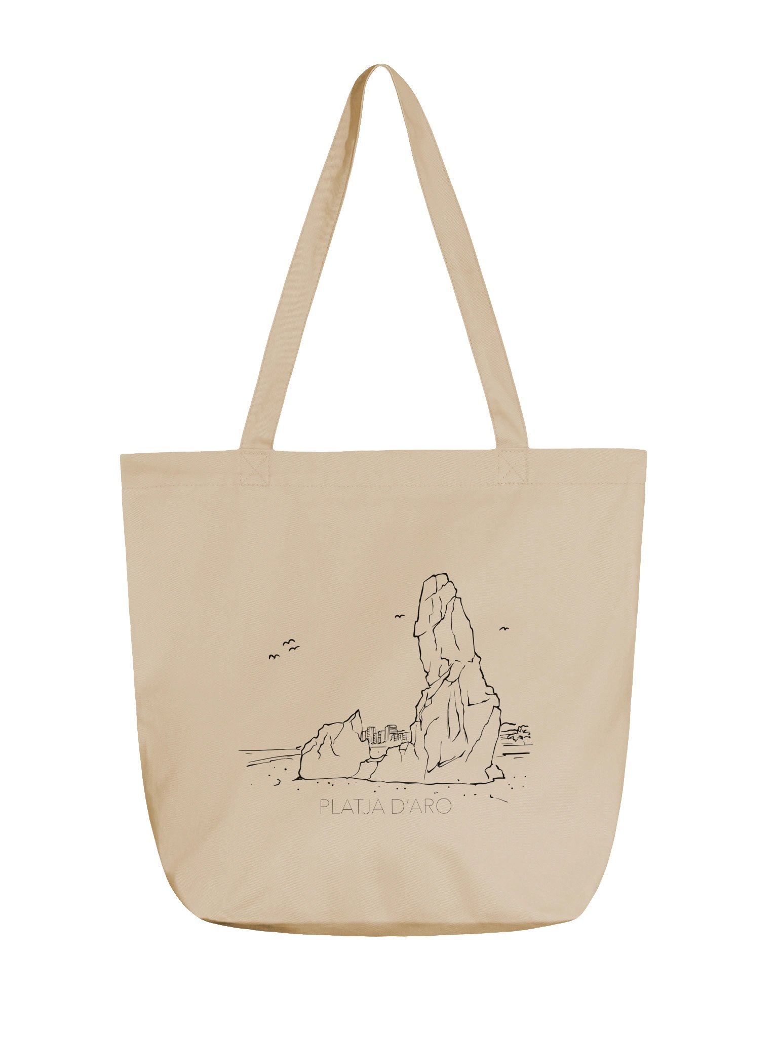 Cavall Bernat en Platja d' Aro Bolsa de Tela product image (1)