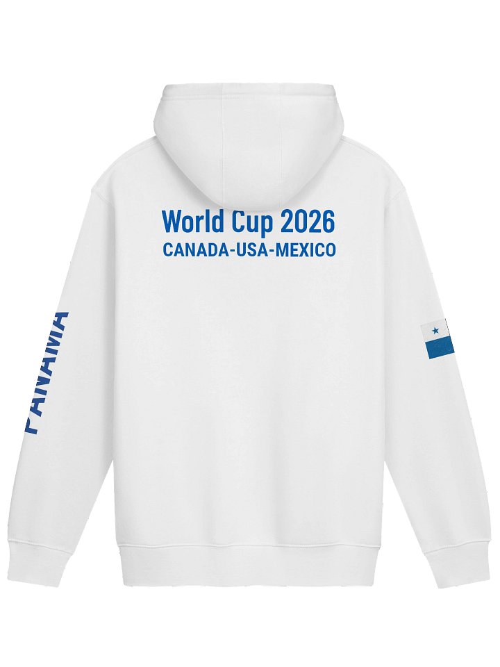 Panama 2026 World Cup Flag Hoodie - "Canaleros" Star Edition - Premium 3-End Fleece - Unisex T-Shirt product image (11)