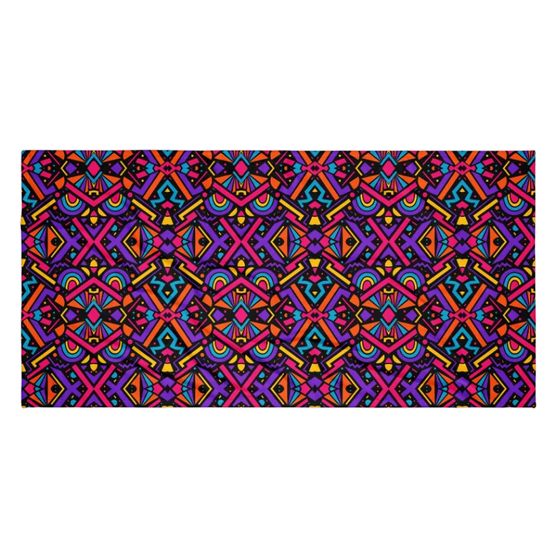 Neon Rewind Beach Towel product image (5)