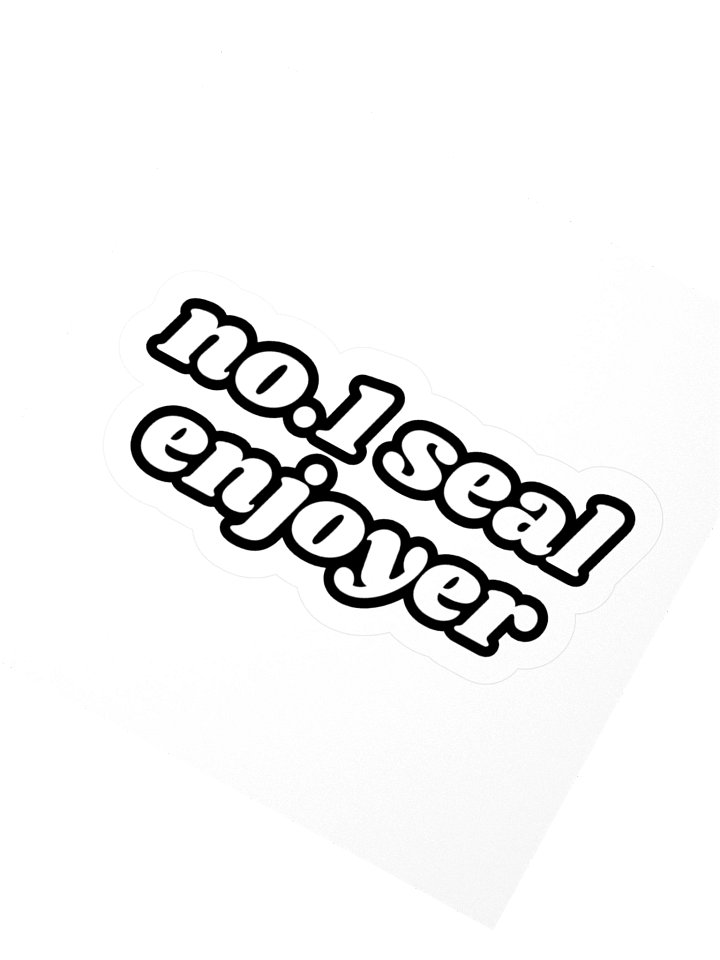 seal enjoyer sticker product image (2)