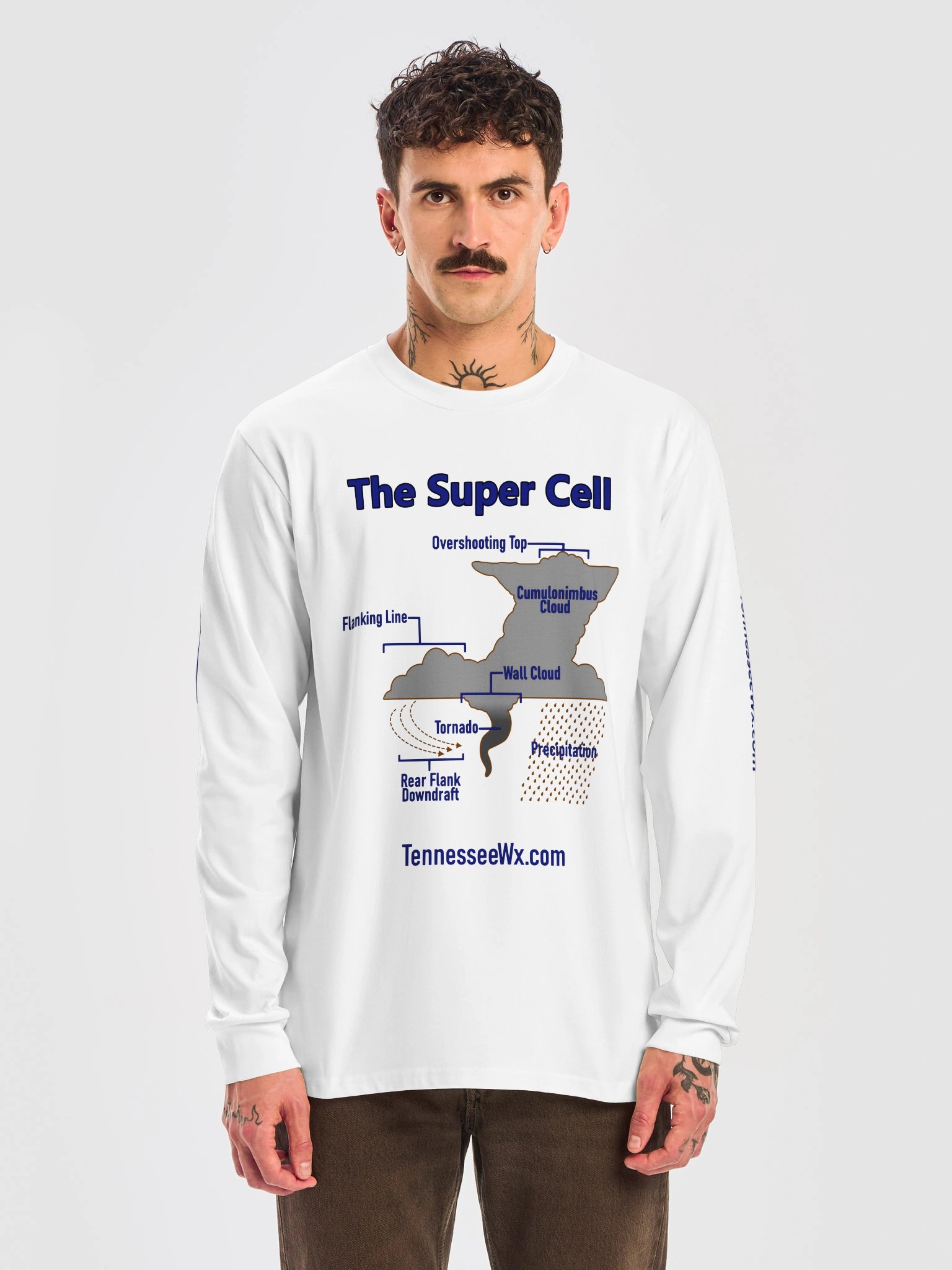 Super Cell Diagram Long Sleeve Tee Shirt product image (5)