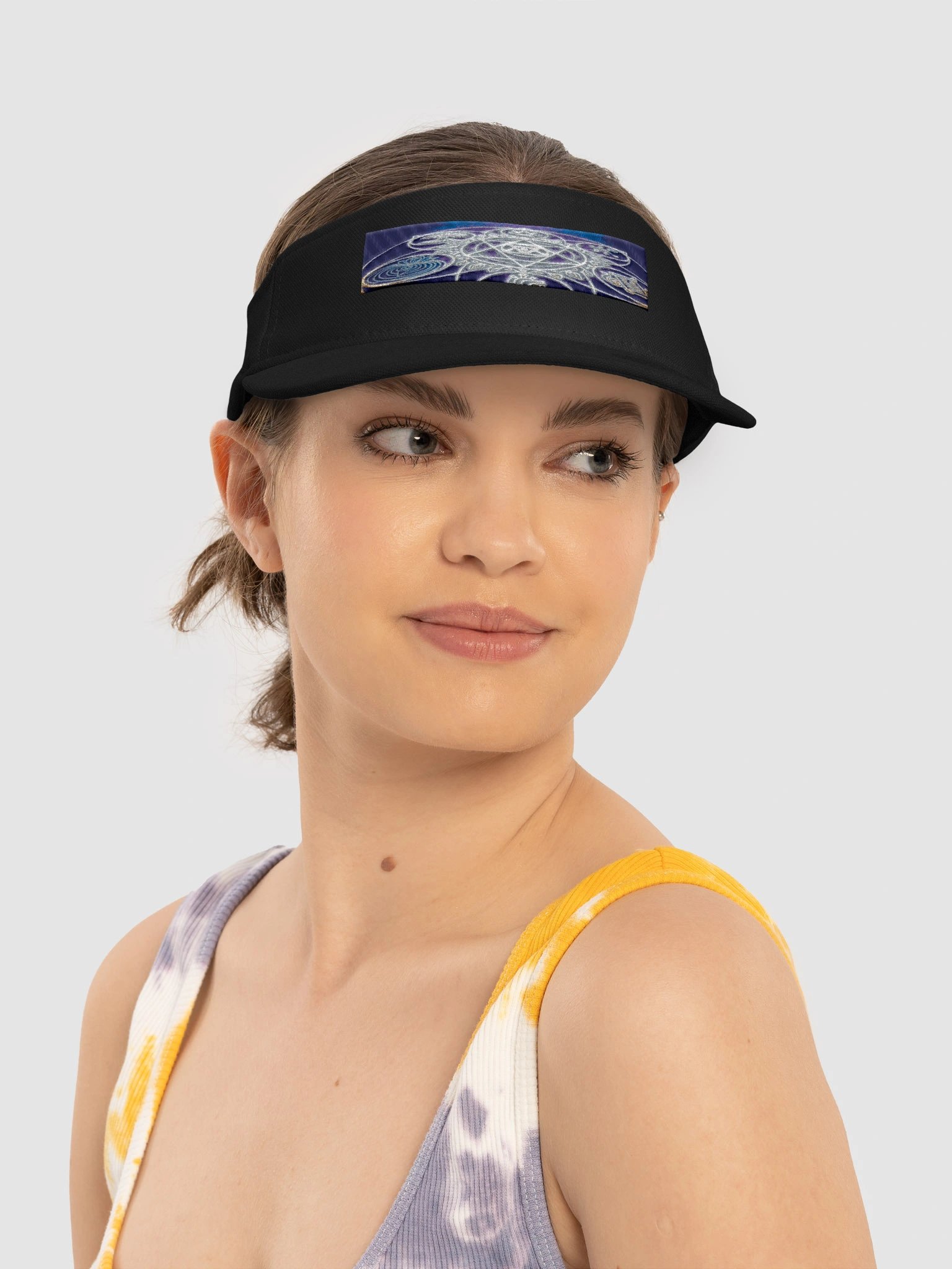 Mystic Geometry Flexfit Visor product image (4)