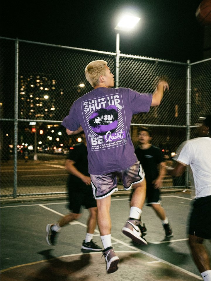 Shut Up T-Shirt | VOID Club x Comfort Colors Heavyweight Garment-Dyed Tee product image (2)