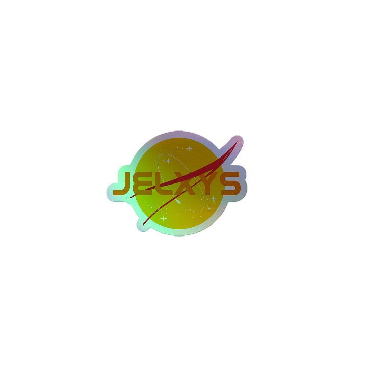 Jelxys Golden Stars Holo Sticker! product image (1)