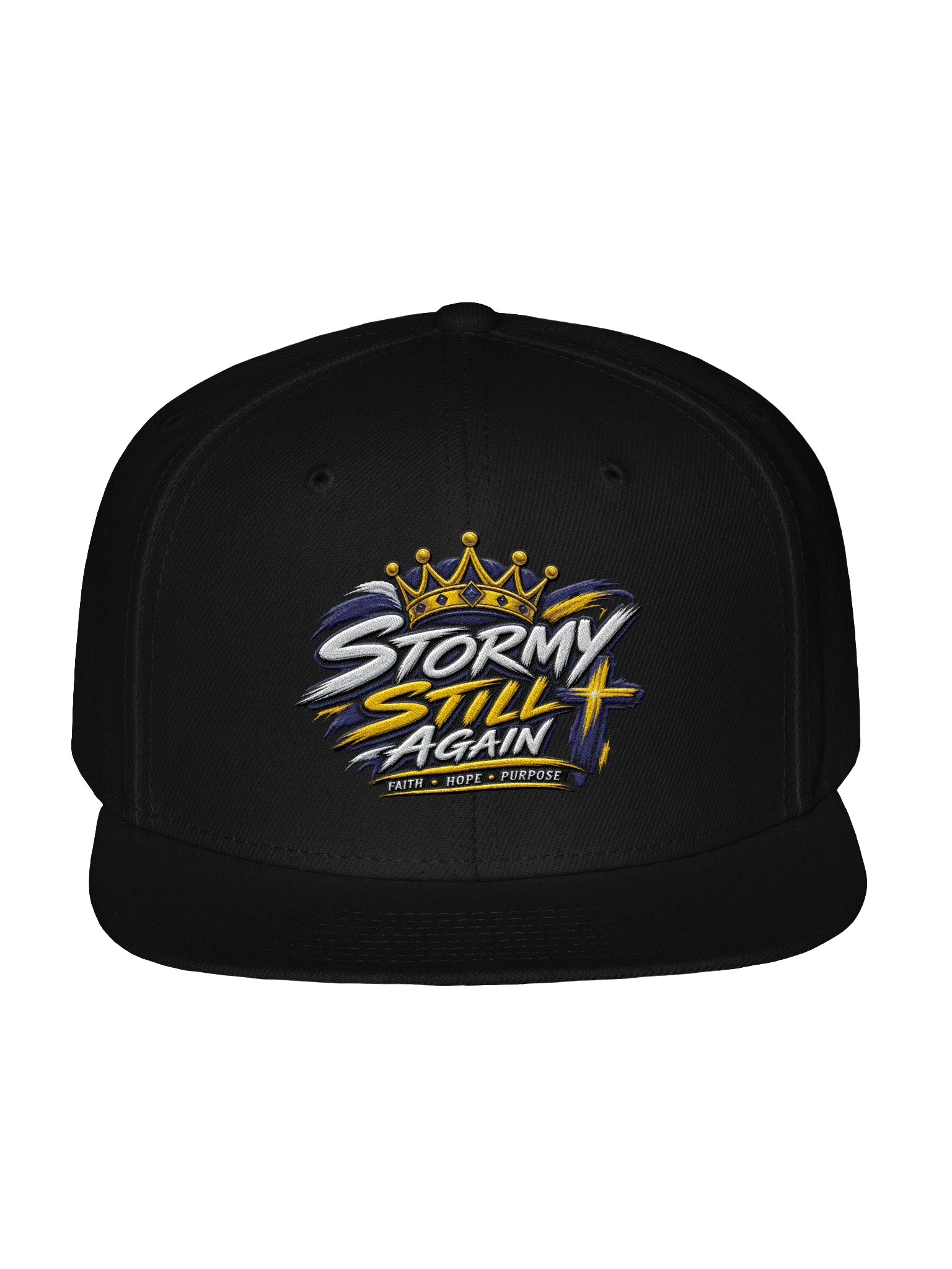 Stormy Still Again Crown Snapback product image (1)