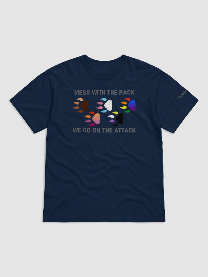 Wolf Pack Pride Blend Heavyweight T-Shirt product image (1)