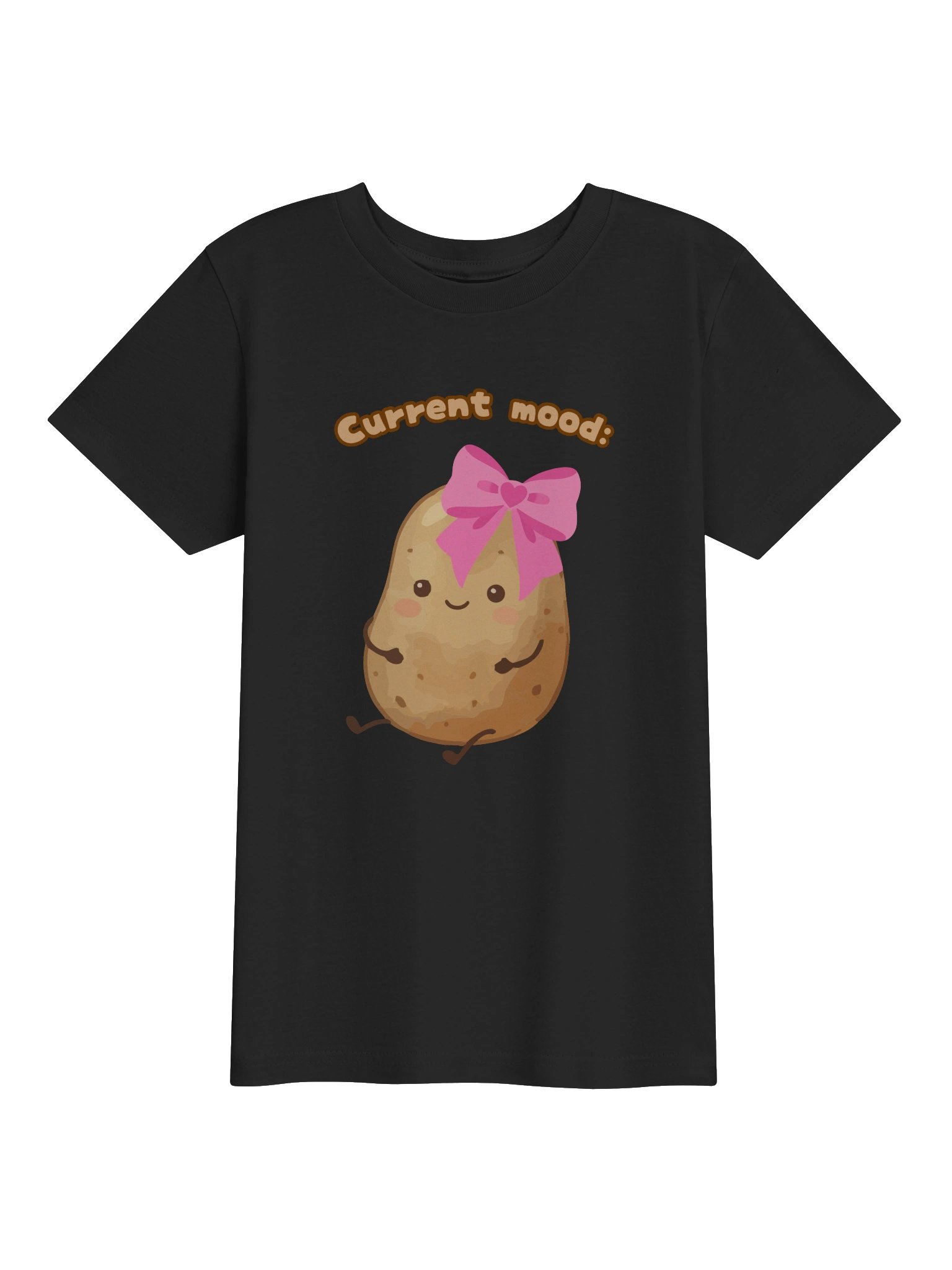 Playful Potato Mood Youth T-Shirt product image (2)