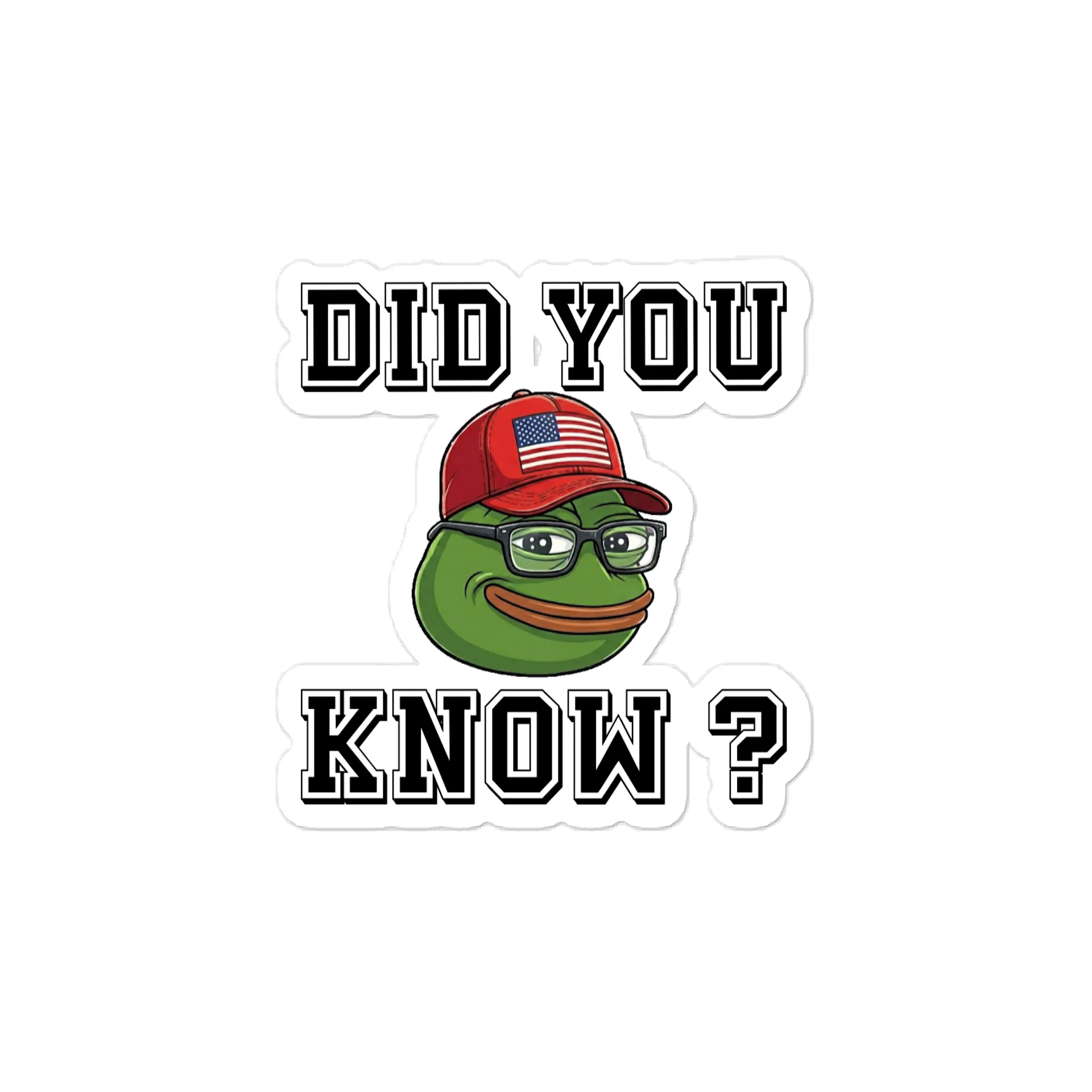 Did You Know? - Vinyl Decal product image (1)