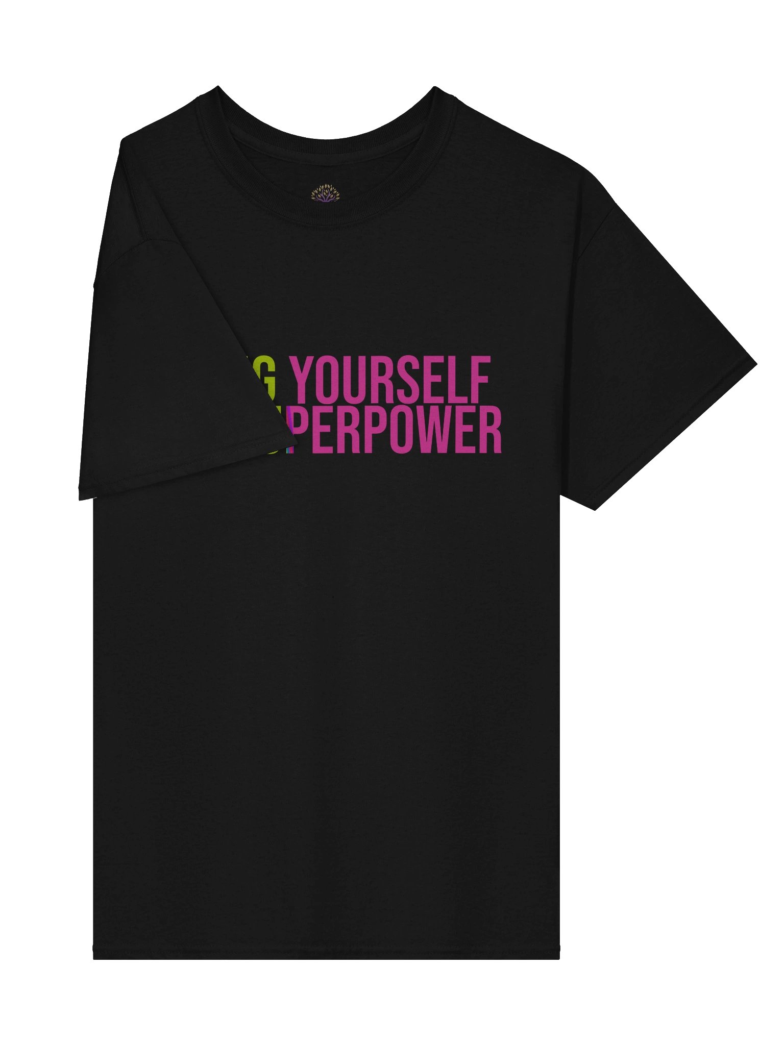 Being Yourself Is A Superpower Unisex Print T-Shirt product image (4)