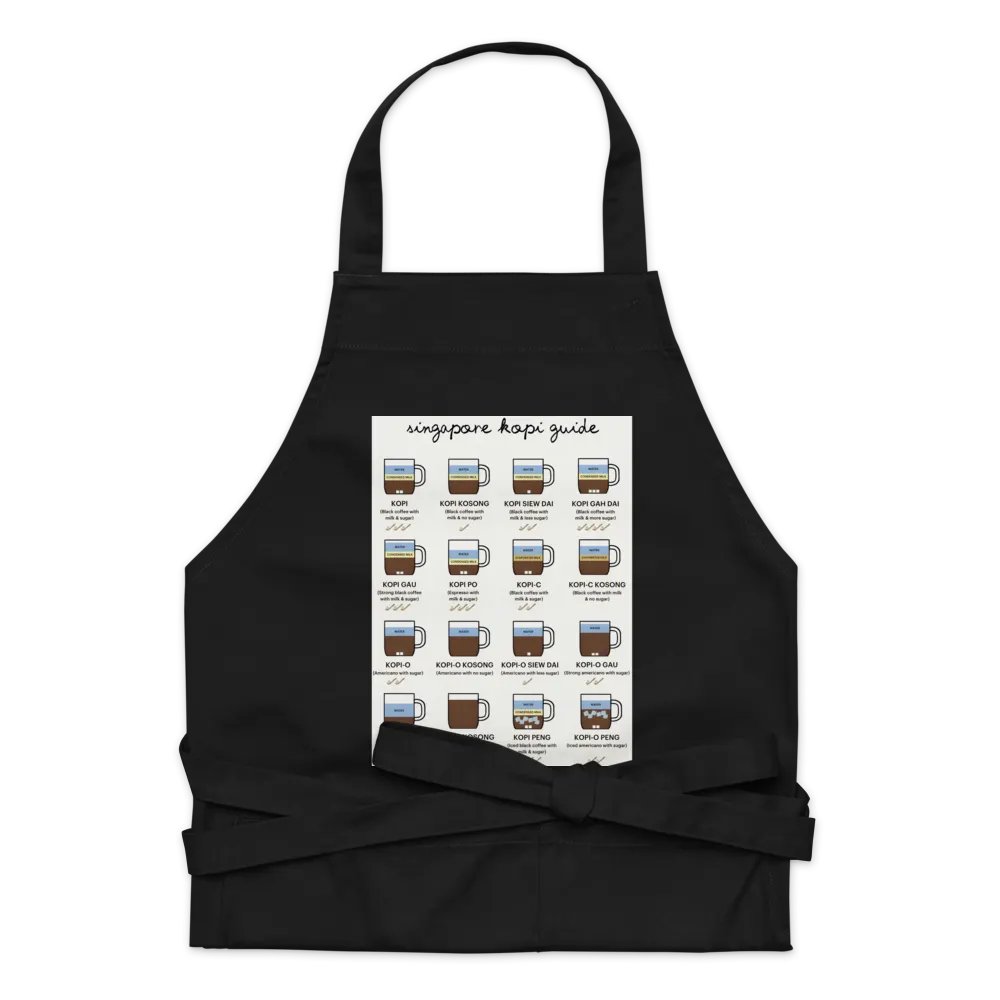 Singapore Coffee Guide Apron product image (6)