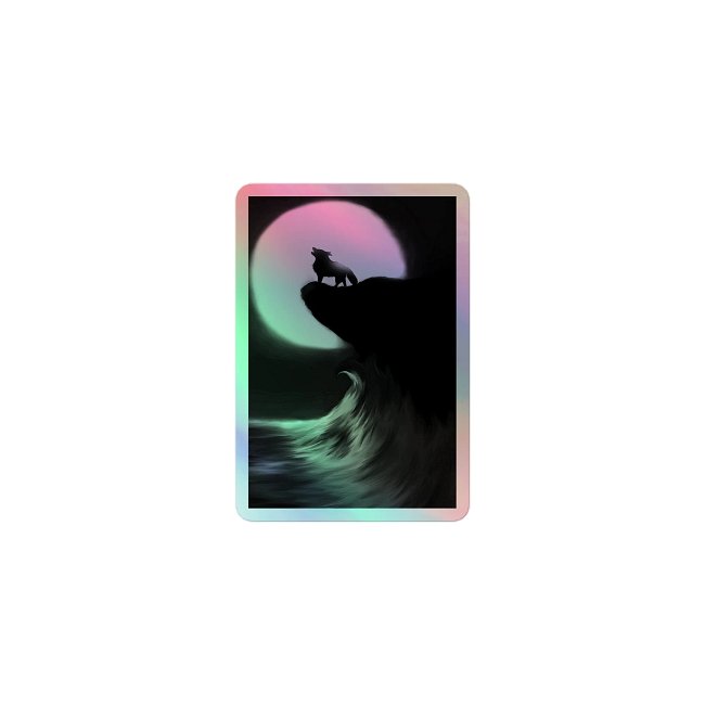 Kiss-Cut Holographic Sticker Sheet - view all designs