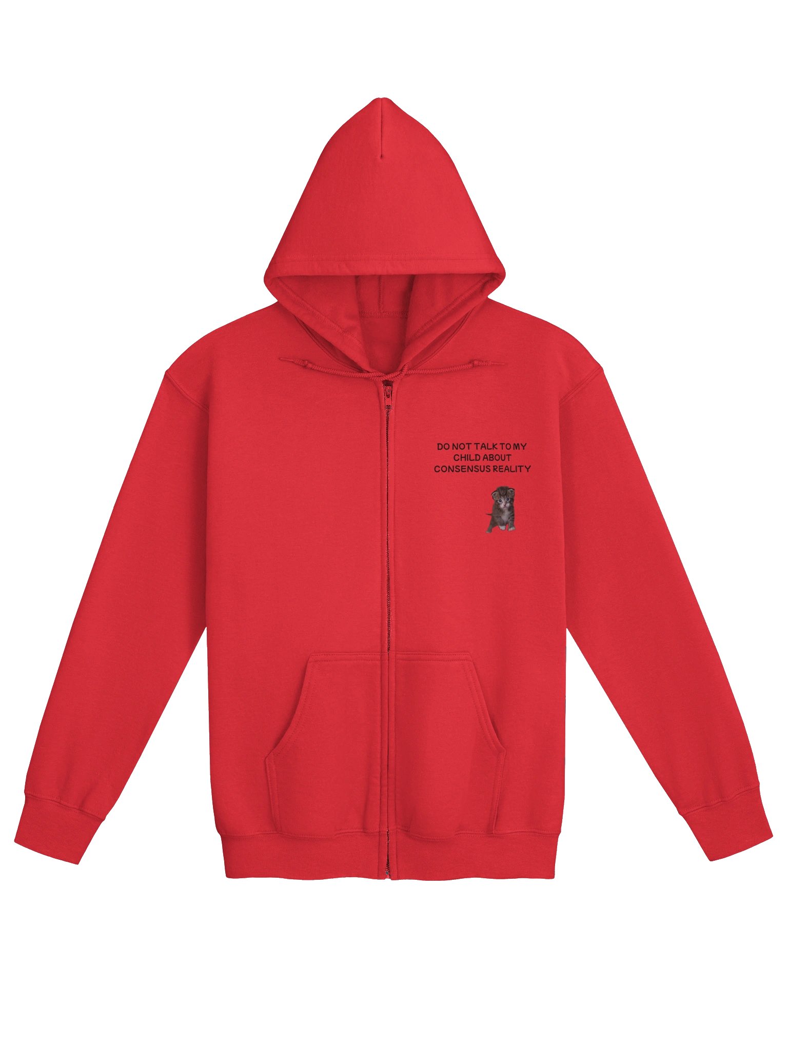 Do Not Talk To My Child About Consensus Reality Zip Hoodie product image (18)