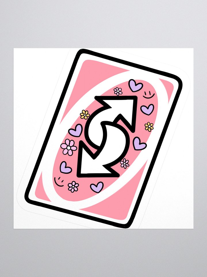 No U Sticker product image (2)