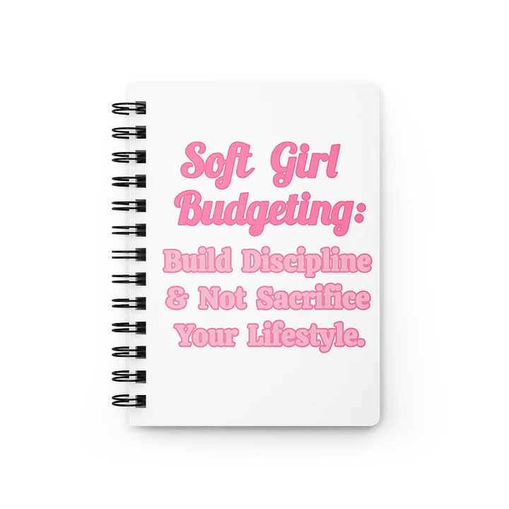 Soft Girl Budgeting Notebook product image (1)